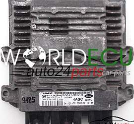 MOTORSTEUERGERÄT ECU STEUERGERAT FORD FUSION, SIEMENS 5WS40031D-T, 5WS40031DT, 2N1A-12A650-AD, 2N1A12A650AD, 4AGC J38AC, SID802