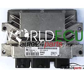 ECU ENGINE CONTROLLER FORD FIESTA 1.4 EMS2102 S180047004I, S180047004 I, 8V2112A650VG, 8V21-12A650-VG 0VAG