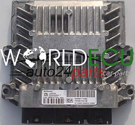 CENTRALINA MOTORE CITROEN PEUGEOT 2.0 HDI CONTINENTAL 5WS40899A-T, 5WS40899AT, SW 9667115080, HW 9661642180, SID803A