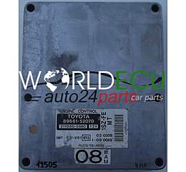 ECU ENGINE CONTROLLER TOYOTA YARIS 1.0 89661-52070, 8966152070, 211000-5980, 2110005980, 1SZ-FE