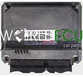 ECU ENGINE CONTROLLER AUDI A3 1.6, SIEMENS 5WP43287 05, 5WP4328705, 06A 906 033 A, 06A906033A