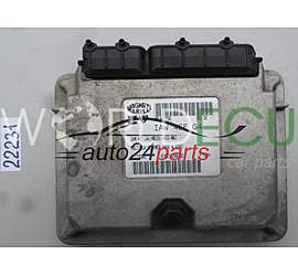 Engine control unit - ECU controllers FIAT MULTIPLA 1.6 IAW 4EF.G4, IAW4EFG4, 51779340