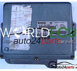 CENTRALINA DO MOTORE PEUGEOT 406 1.8 BOSCH 0261204063, 0 261 204 063, 9624518380, 96 245 183 80