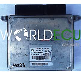 ECU ENGINE CONTROLLER MERCEDES W208 220 CDI A6461501972, A 646 150 19 72, 6461501972, A0054461640, A 005 446 16 40, 0054461640, DELPHI R0412C031D 28103309, Q01 CRD.11 0M646 EVO