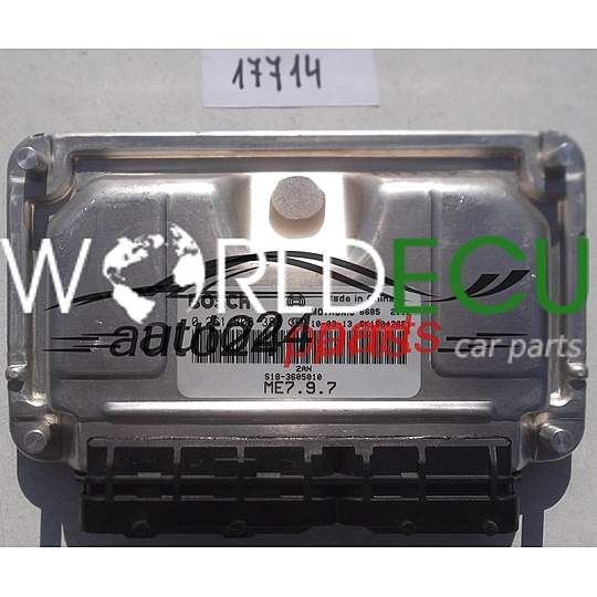 ECU ENGINE CONTROLLER DAIHATSU SIRION 1.3 BOSCH 0 261 B08 388, 0261B08388, MOTRONIC ME7.9.7