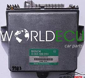 CENTRALINA MOTORE PEUGEOT 605, CITROEN XM, BOSCH 0 265 106 094, 0265106094