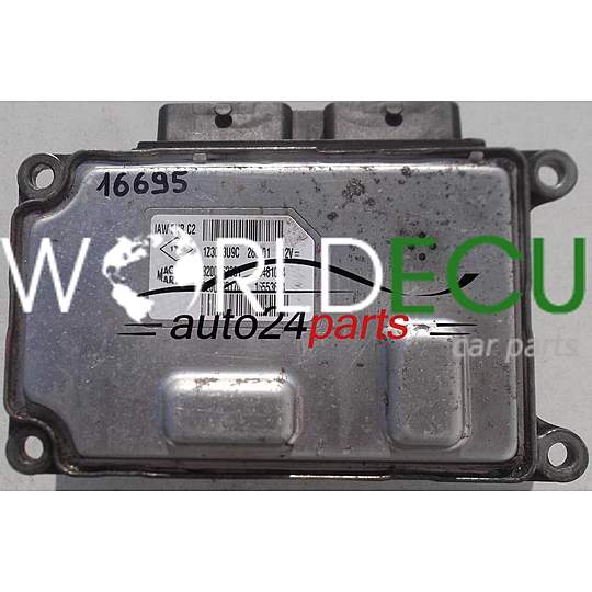 CALCULATEUR MOTEUR RENAULT CLIO 1.2 MAGNETI MARELLI IAW 5NR.C2, IAW5NRC2, 8200162381, 16481034, 8200195170, 16553604