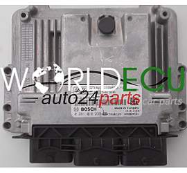 CENTRALINA DO MOTORE FORD FIESTA 1.4 TDCI BOSCH 0 281 018 239, 0281018239, FoMoCo BV21-12A650-YA, BV2112A650YA, DZL7S