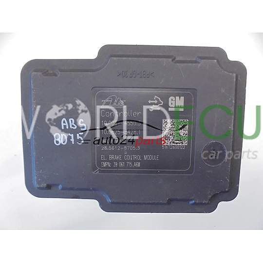 ABS PUMPE BLOCK HYDRAULIKPUMPE STEUERGERÄT OPEL ASTRA J 39061715 10.0961-4550.3 10096145503