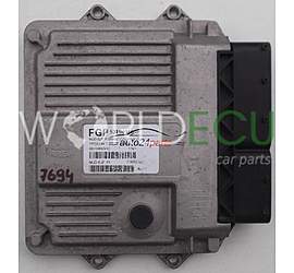 БЛОК УПРАВЛЕНИЯ ДВИГАТЕЛЕМ LANCIA YPSILON 1.3 JTD, 53194016, MJD 6JF.Y1, MJD6JFY1, MJD 6JF.Y1/HW01C/1064-Y152