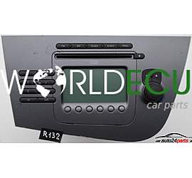 RADIO CD MP3 SEAT 1P1 035 186 B N87 / 1P1035186BN87 / 815 7 646 546 366 / 8157646546366 / 7 646 546 366 / 7646546366