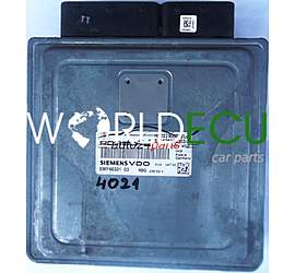 CENTRALINA MOTORE PORSCHE CAYENNE 957 4.8 V8 022906032LJ, 022 906 032 LJ, SIEMENS VDO 5WP46501 02, 5WP4650102, 6576635303