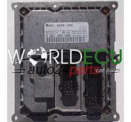 CENTRALINA MOTORE SMART FORTWO BOSCH 0 261 205 006, 0261205006, 001 0020 V001, 0010020V001