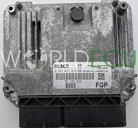 CENTRALINA MOTORE OPEL VECTRA SIGNUM 1.9 CDTI Z19DT Z19DTL Z19DTH 55189926, 55 189 926, BOSCH 0281011816 , 0 281 011 816, 6235370, 62 35 370