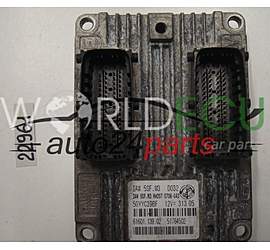 Engine control unit - ECU controllers FIAT IAW 5SF.M3, IAW5SFM3, 51764502
