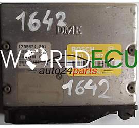 CENTRALINA MOTORE BMW E36 316 1.6 BOSCH 0261200522, 0 261 200 522, 12141739534, 1739534, DME 1 739 534