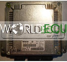 CENTRALINA MOTORE 0281011342 / 9651175080 / 9640938680 / EDC15C2 97 / 1039F00241