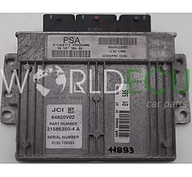 Calculateur Moteur CITROEN PEUGEOT 1.4 Sagem 21585350-4 A, 215853504A, PSA 96 587 384 80, 9658738480, 9649433980