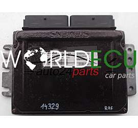 ECU CENTRALITA DE MOTOR RENAULT SCENIC SIEMENS S110110004 A, S110110004A, 8200055742, 8200029658