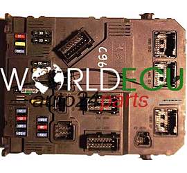 Centralina de comando do sistema confort  BSI PEUGEOT 407 BSI-S02-00 SIEMENS S120104700I, S120104700 I, 9655221080