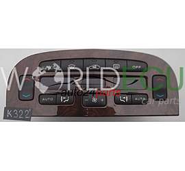 RISCALDAMENTO E PANNELLO DI CONTROLLO ARIA CONDIZIONATA INTERRUTTORE CLIMATRONIC PEUGEOT 607 96 295 526 GV, 96295526GV, 96295526