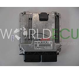 Centralina motore Audi 0261S21715 06N907309A