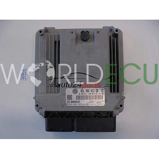 Centralita de motor UCE VOLKSWAGEN CRAFTER 0281032385 03L906012GR