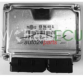 CENTRALINA MOTORE VOLKSWAGEN PASSAT 1.9 TDI BOSCH 0 281 010 944, 0281010944, 038 906 019 GL, 038906019GL, EDC15P+