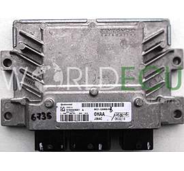 Engine control unit - ECU controllers FORD FIESTA 1.6 8V21-12A650-HB, 8V2112A650HB, 12A650HB, S180049001 A, S180049001A, 0HAA, J38AC