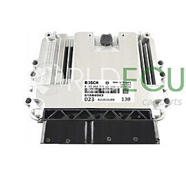 IMMO OFF Motorsteuergerät ECU Steuergerät FIAT DUCATO 0281014210 51844043