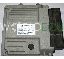 RENOVIERT ECU Steuergerät OPEL CORSA D 1.3 CDTI 55568624 LC, MJD 6O3.SC, MJD6O3SC, MJD603SC