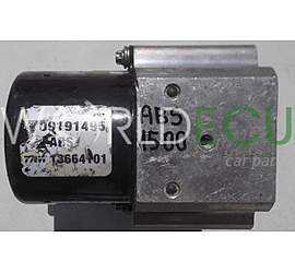 ABS CENTRALINA POMPA OPEL VECTRA C SIGNUM GM 09191495, TRW 13664101, 13664101, 13509001, 54084673C