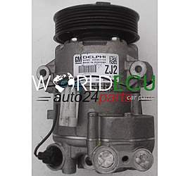 Compressore aria condizionata A/C climatizzatore OPEL ASTRA J ZAFIRA B 1.7 CDTI A17DTR DELPHI 13250606 ZJ2, 401351739