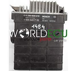 ECU ENGINE CONTROLLER MERCEDES W201 W124 W126 2.6  A0055457132, 0055457132, A 005 545 71 32, BOSCH 0280800210, 0 280 800 210