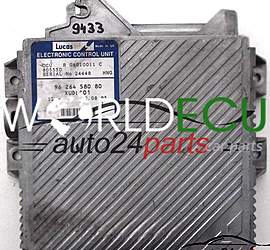 CENTRALINA MOTORE CITROEN XANTIA, PEUGEOT 605 2.1, R 04010011 C, R04010011C, 96 264 580 80, 9626458080