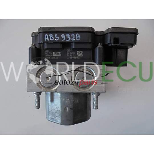 POMPE HYDRAULIQUE ET CALCULATEUR d'ABS MERCEDES BENZ A0004312300 0265255634 0265956003