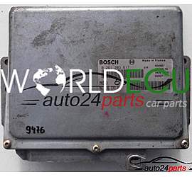 CENTRALINA MOTORE CITOREN AX, PEUGEOT 106 1.0, BOSCH 0 261 203 617, 0261203617, 96 226 777 80, 9622677780, MA3.0 65