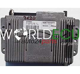 CALCULATEUR MOTEUR RENAULT CLIO MEGANE LAGUNA 1.6 S1 15301 102 C, S115301102C, HOM7700110372, 7700110935