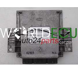 CENTRALINA MOTORE PEUGEOT 406 2.0 MAGNETI MARELLI IAW 48P.11, IAW48P11, HW 16406014 9634496280, SW 16439064 9639045580