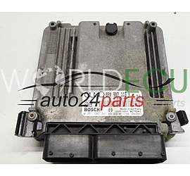 Centralina do motore AUDI 2.0 TFSI BOSCH 0 261 S02 341, 0261S02341, 8P0 907 115 K, 8P0907115K, MED9.1