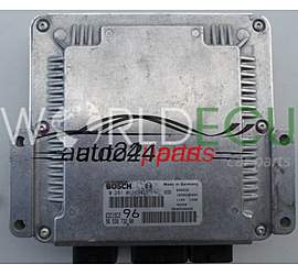 Centralina motore PEUGEOT 307 2.0 HDI BOSCH 0281011341, 0 281 011 341, 9653873280, 96 538 732 80, EDC15C2 96 - PLUG&PLAY