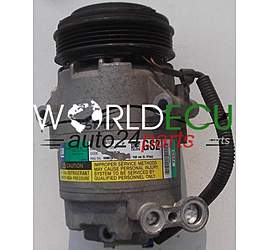 Compressore aria condizionata A/C  climatizzatore OPEL AGILA 1.0, 1.2 13197255 GS2, DELPHI 7255