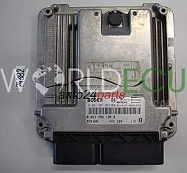 Centralina motore ALFA ROMEO BOSCH 0 261 S01 055, 0261S01055, 051 795 125 0, 0517951250