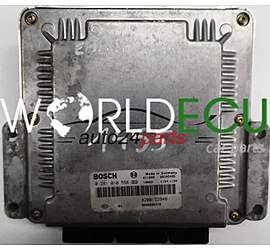 ECU CENTRALITA DE MOTOR RENAULT LAGUNA 1.9 DCI F9Q BOSCH 0281010556, 0 281 010 556, HOM8200153946, HOM 8200153946, 8200095416, 28SA5455