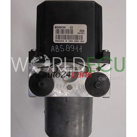 POMPE HYDRAULIQUE ET CALCULATEUR d'ABS ALFA ROMEO 0265225268 51721792 0265950183