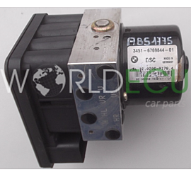 ABS CENTRALINA POMPA BMW E87 E90 3451-6769844-01, 3451676984401, ATE 10.0206-0178.4, 10020601784, 3452 6769845-01, 3452676984501, 10096008273