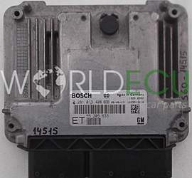CENTRALINA MOTORE OPEL VECTRA SIGNUM 1.9 CDTI Z19DT Z19DTL Z19DTH 55205633 ET, 55 205 633 ET, BOSCH 0281013CENTRALINA MOTORE408 , 0 281 013 408, 55205627, 55 205 627, 1232119, 12 32 119