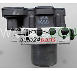 ABS POMPA CENTRALINA VW VOLKSWAGEN SEAT SKODA 6C0 614 517 G, 6C0614517G, BOSCH 0265254602, 0265956084, 6C0907379G