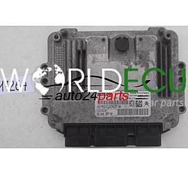 БЛОК УПРАВЛЕНИЯ ДВИГАТЕЛЕМ PEUGEOT 206 1.4 HDI BOSCH 0 281 012 528, 0281012528, 96 646 207 80, 9664620780, 9657699480 EDC16C34