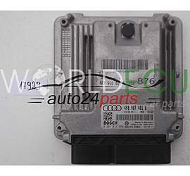 Engine control unit - ECU controllers AUDI A6 3.0 TDI BOSCH 0281012559, 0 281 012 559, 4F0907401B, 4F0 907 401 B, 4F2910401T, 4F2 910 401 T